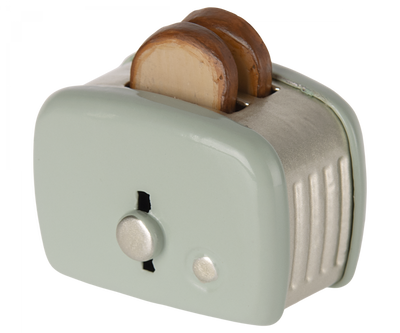 Maileg Toaster, Mouse - Mint(Ships April)