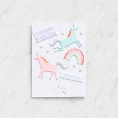 Meri Meri Unicorn Puffy Stickers