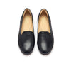 Young Soles Sindy Black Leather Slipper Shoes