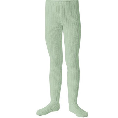 Collegien Ribbed Tights / Verveine *preorder*
