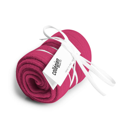 Collegien Ribbed Knee High Socks / Pink Lady