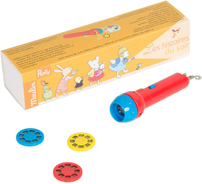 Moulin Roty La Grande Famille - Storybook Torch Flashlight