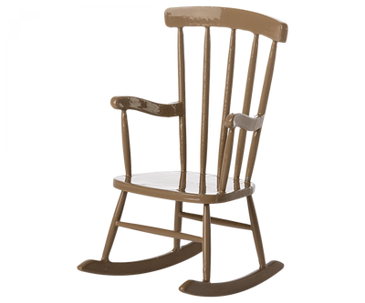 Maileg Rocking Chair, Mouse - Light Brown