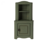 Maileg Corner Cabinet, Mouse - Dark Green(Ships June)