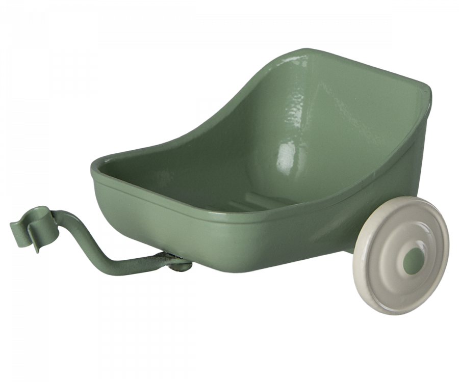 Maileg Tricycle Hanger, Mouse - Green(Ships April)