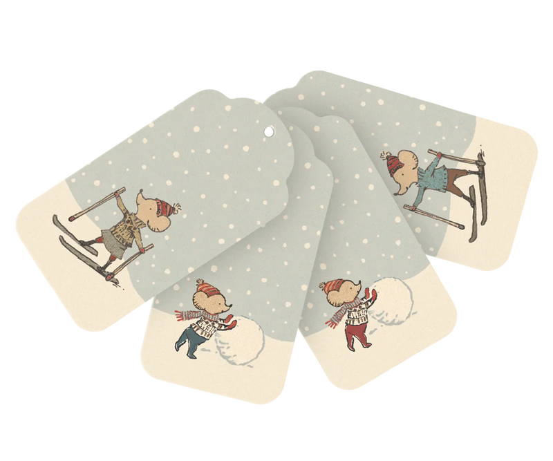 Maileg Christmas Gift Tags - 12 pcs