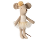 Maileg  Ballerina Mouse, Little Sister - Off White