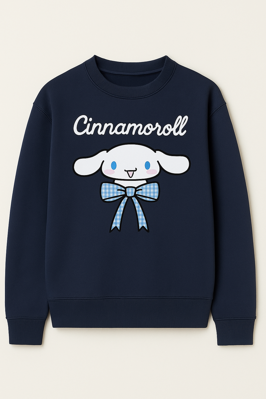 Le Petit Elle Navy Sweatshirt - Cinnamoroll