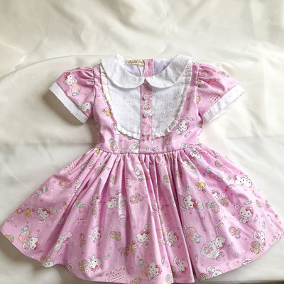 Le Petit Elle Hello Kitty Sophie Dress - Pink Candy *6-8 Weeks PreOrder*