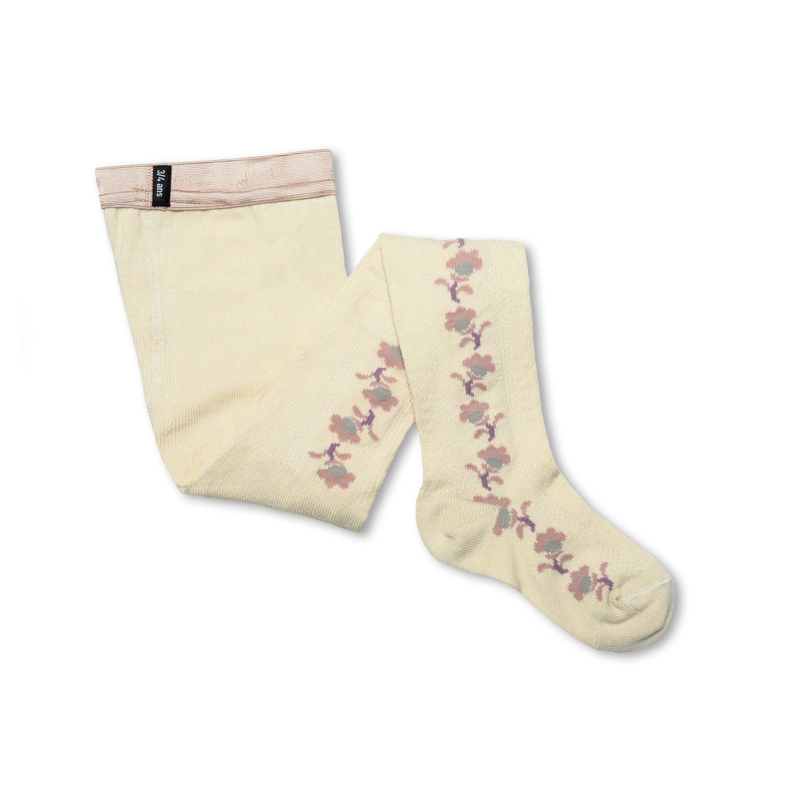 Collegien Anthea Pointelle Jacquard Tights /Doux Agneaux *PreOrder*