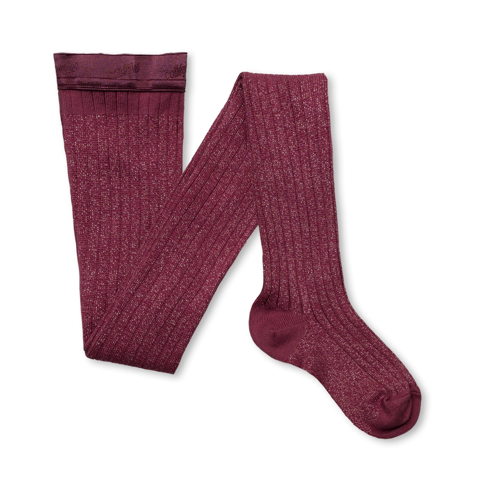 Collegien Glitter Tights / Raisin Rose *PreOrder*