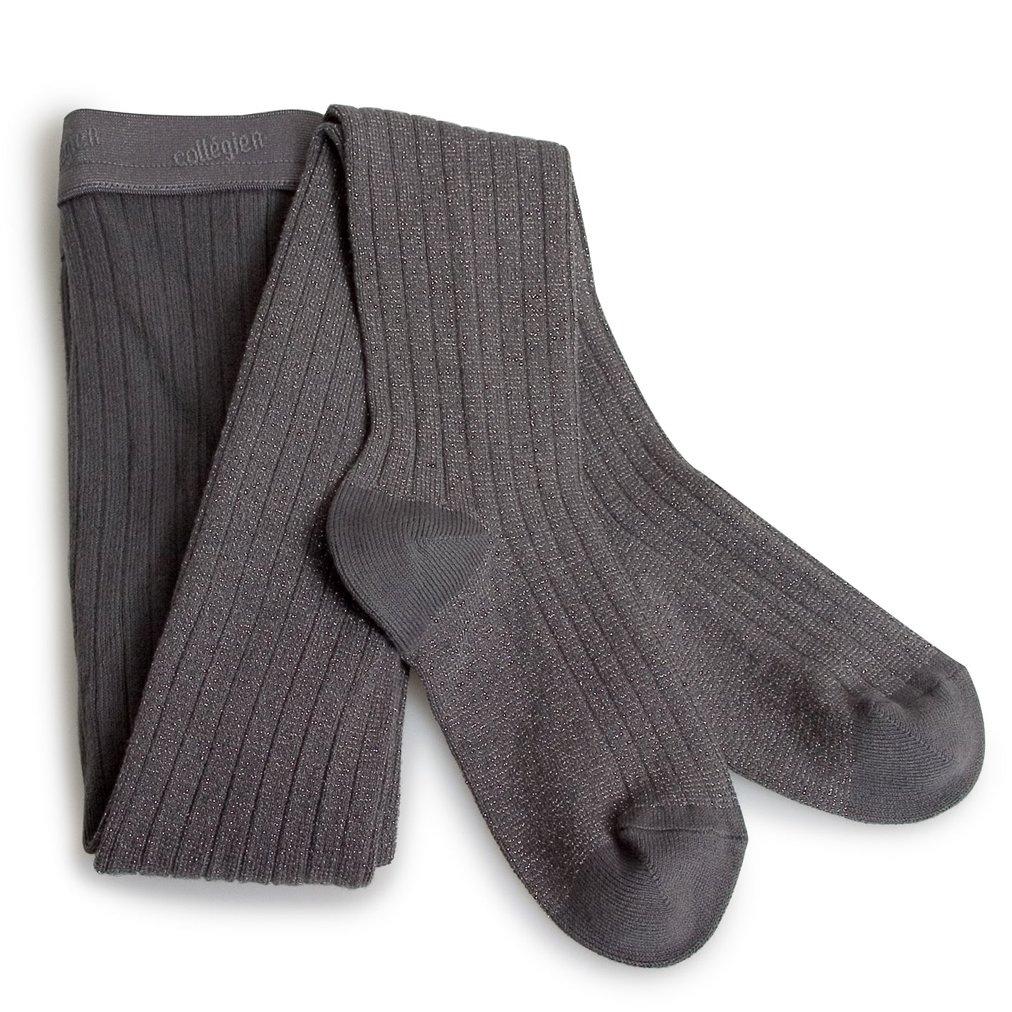 Collegien Glitter Tights / Gris Galet *PreOrder*