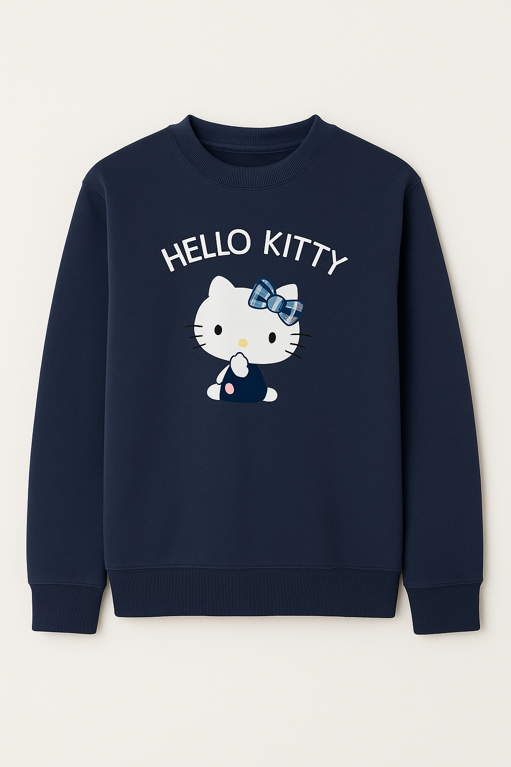 Le Petit Elle Navy Sweatshirt - Hello Kitty