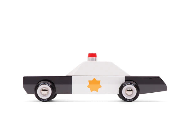 Candyland Police Cruiser Wooden Car