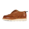 Young Soles Brando Brogue Tan Burnished Leather Shoes