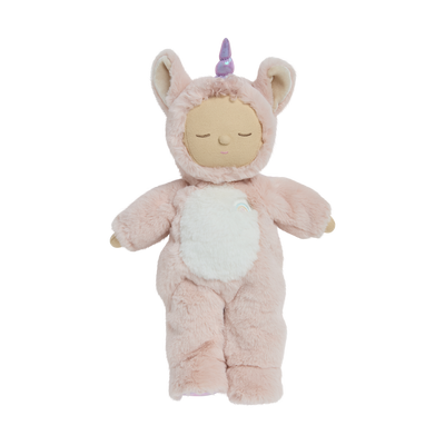 Olli Ella Cozy Dinkum Doll / Unicorn Sugarpie Pink