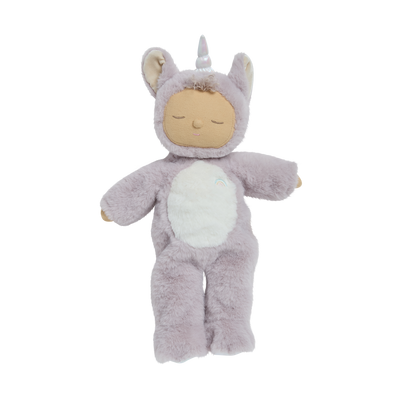 Olli Ella Cozy Dinkum Doll / Unicorn SweetPea/Lilac