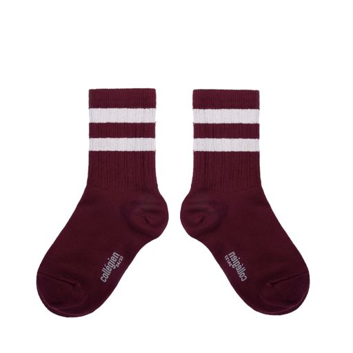 Collegien Varsity Socks / Bordeaux Grand Cru *preorder*