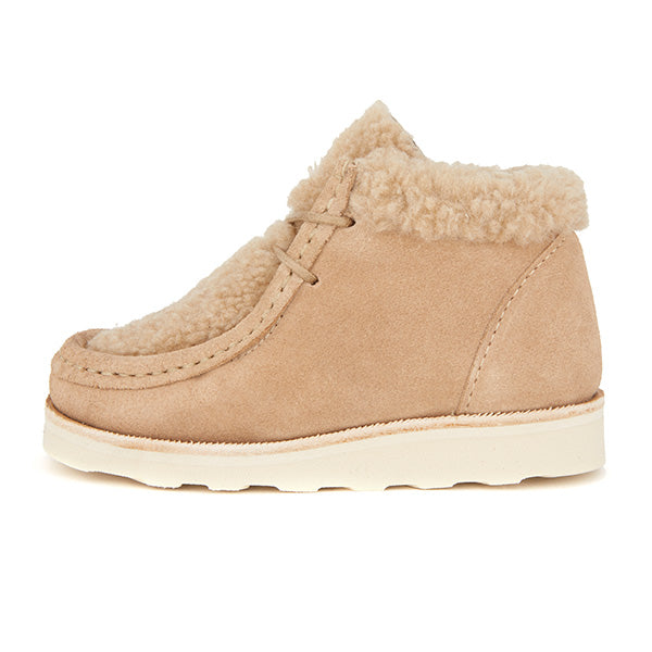 Young Soles Joey Fur Wallabee Boot