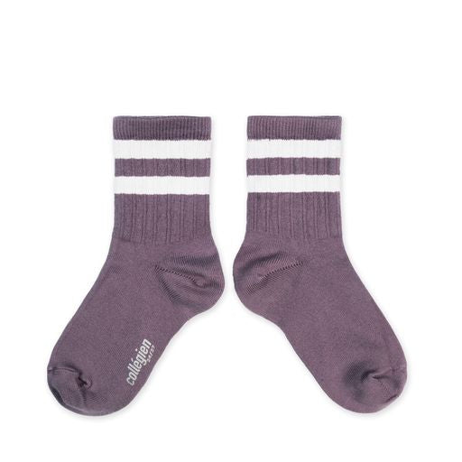 Collegien Varsity Socks / Glycine du Japon *preorder*