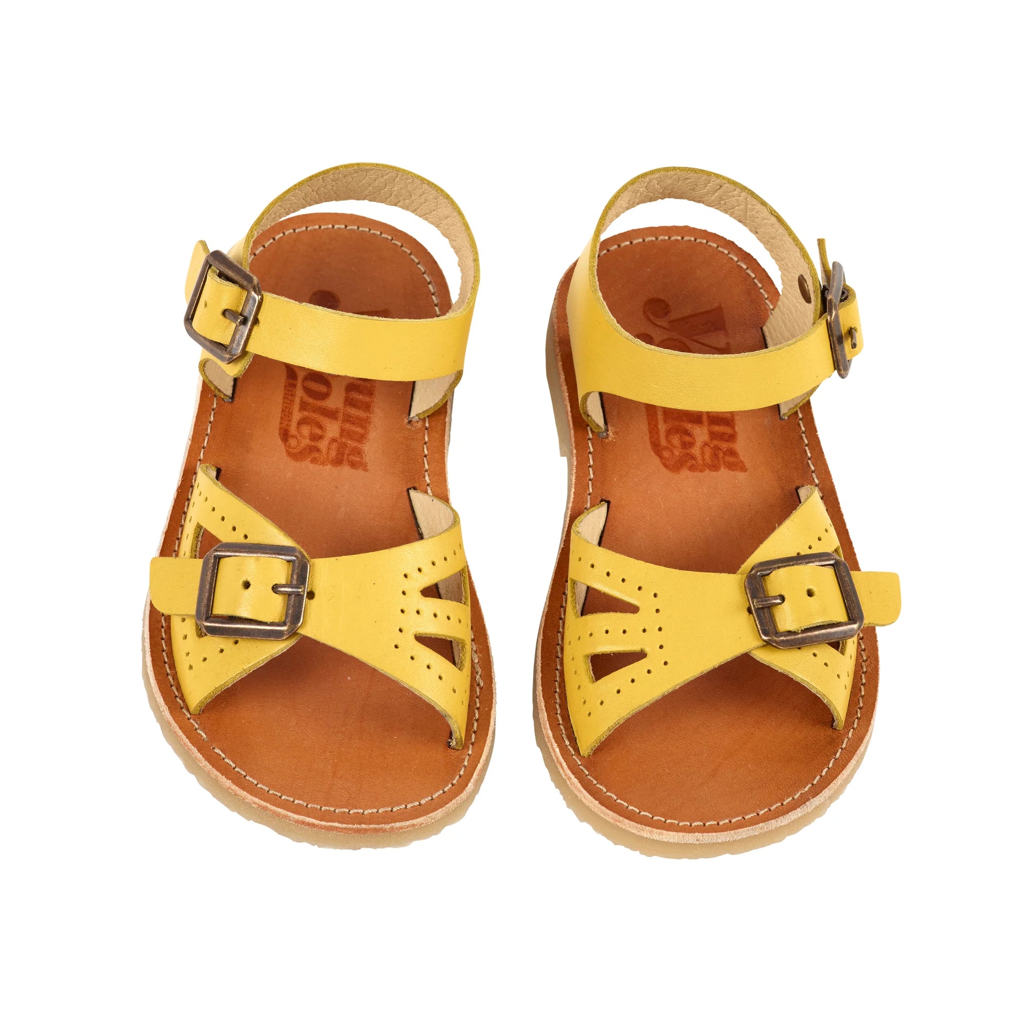 Young Soles Pearl Sandals - Mustard