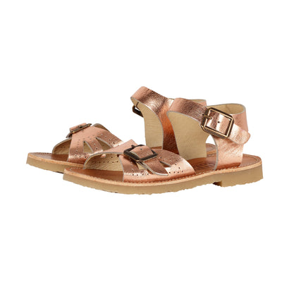 Young Soles Pearl Sandals - Rose Gold