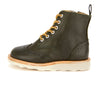 Young Soles Sidney Brogue Hunter Green Leather Boots