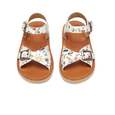 Young Soles Sonny Snoopy Sandals