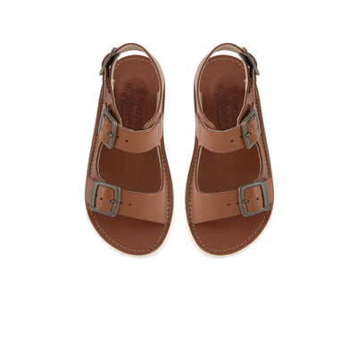 Young Soles Spike Chestnut Brown Sandals