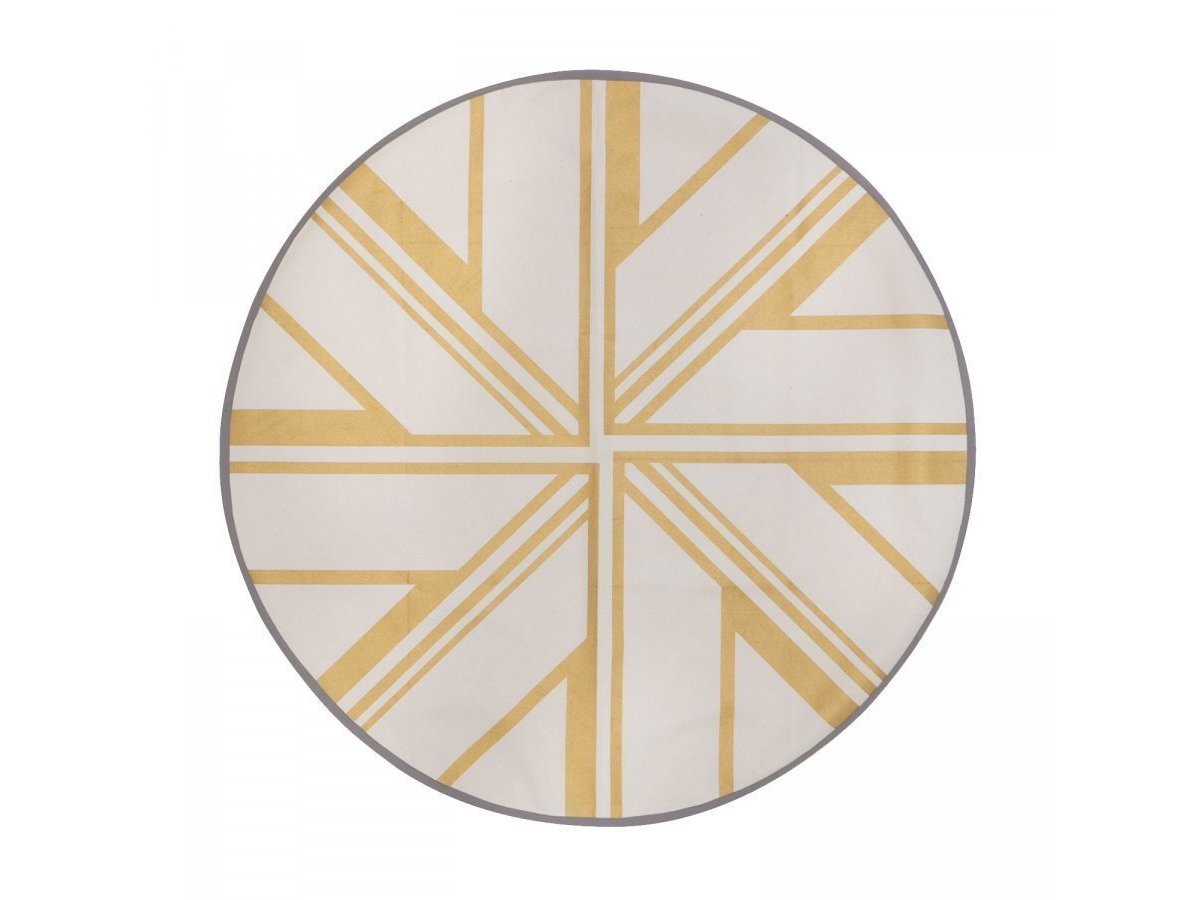 Ferm Living Christmas Tree Blanket-Gold Star
