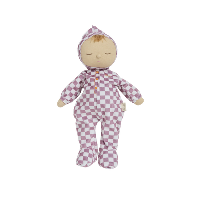 Olli Ella Dozy Dinkum Doll / Plum Check