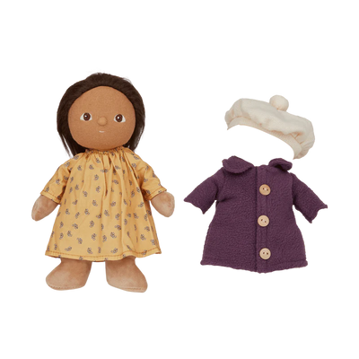 Olli Ella Dress Me Dinky Dinkums Doll / Lila Lavender