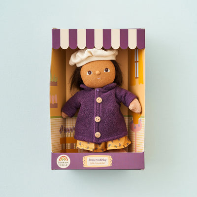 Olli Ella Dress Me Dinky Dinkums Doll / Lila Lavender
