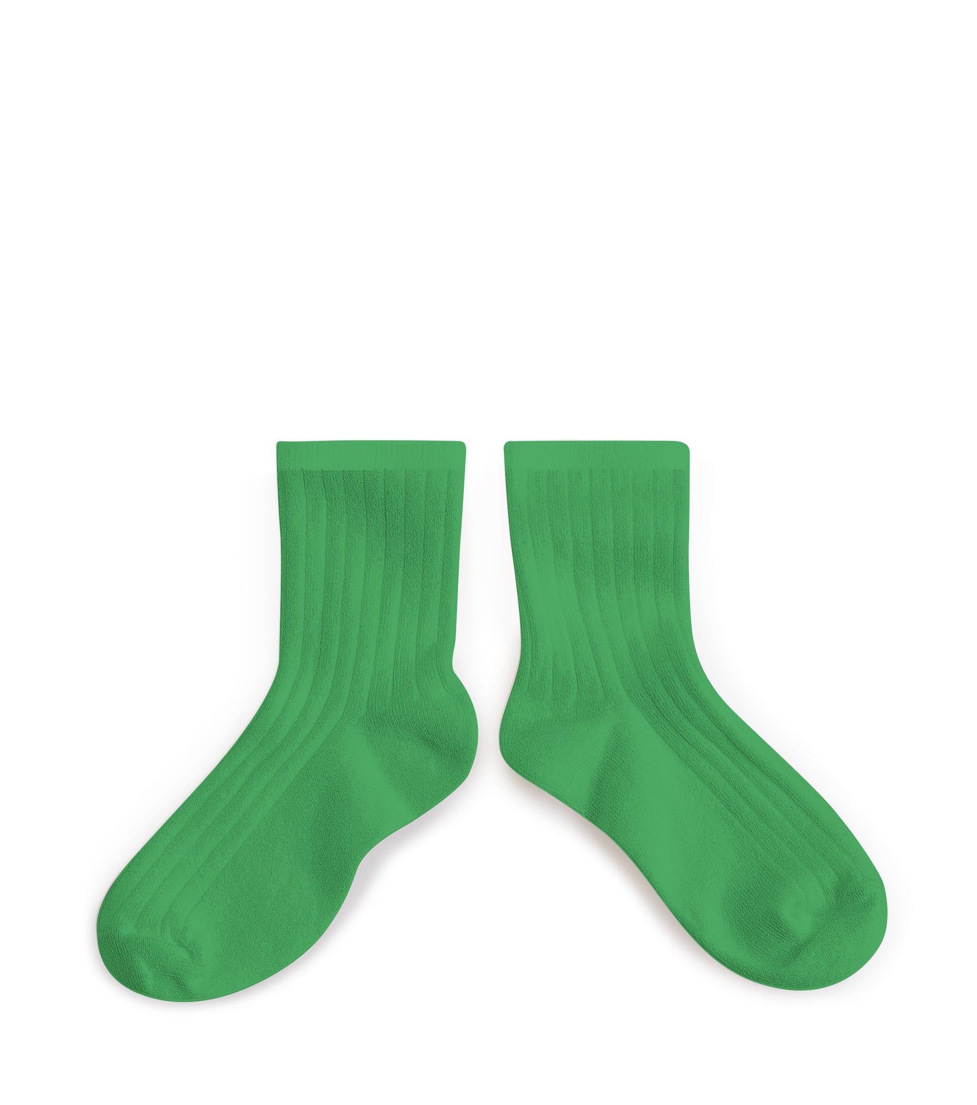 Collegien  Ribbed Ankle Socks - Vert Jackpot *preorder*