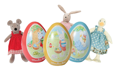 Moulin Roty Metal Red Egg