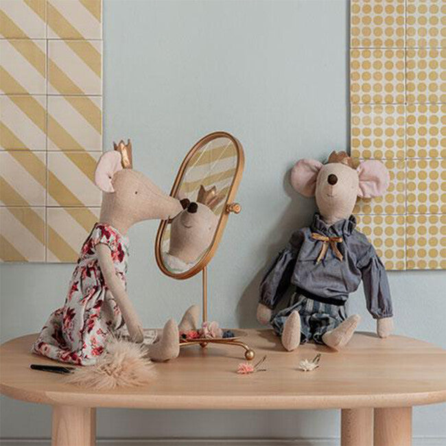 Maileg Gold Table Top Mirror