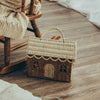 Olli Ella Rattan Gingerbread Casa Clutch