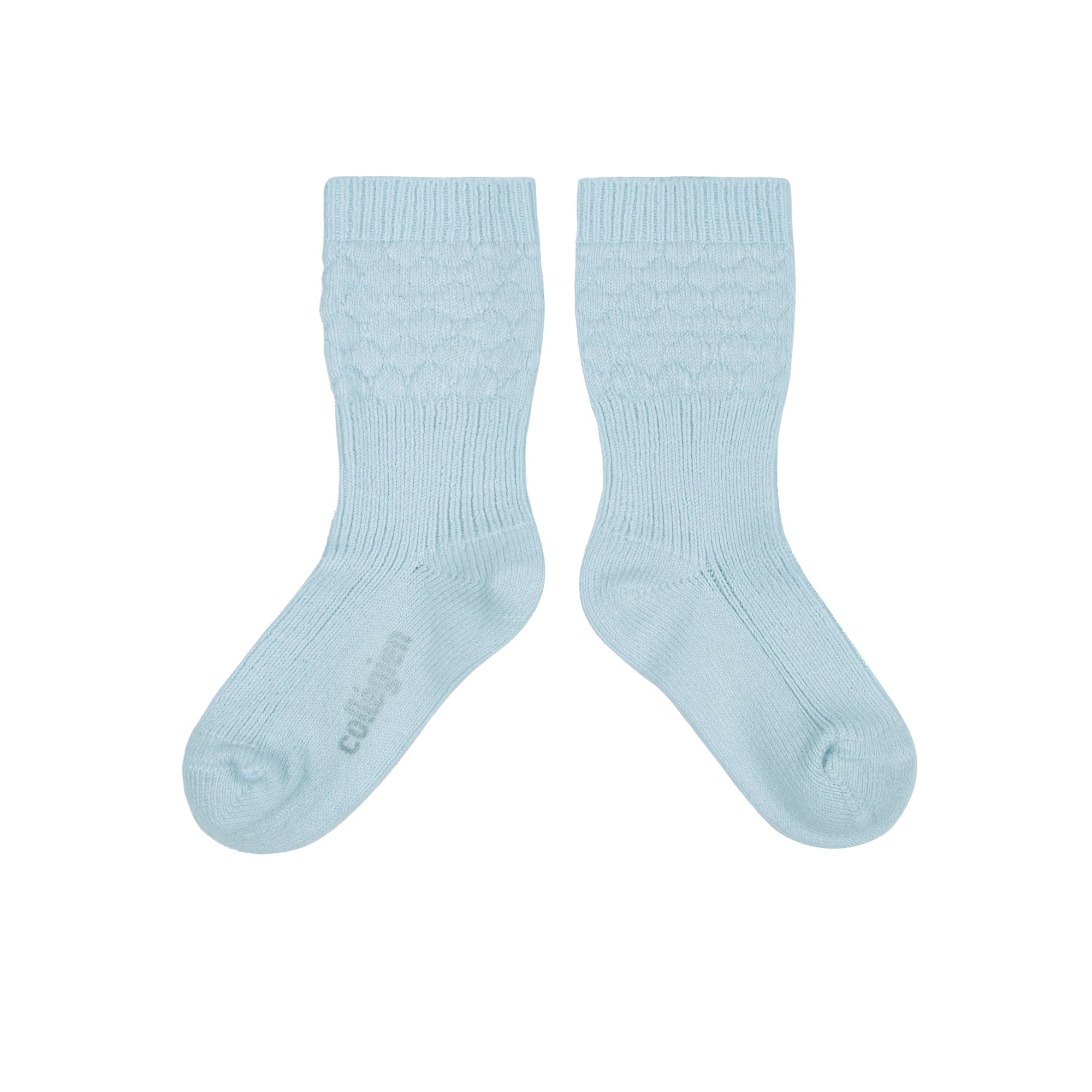 Collegien Celeste Newborn Knee High Socks - Glacier *preorder*