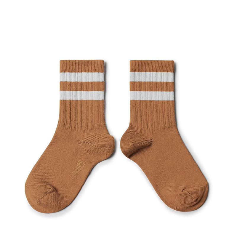 Collegien Varsity Socks / Caramel *preorder*