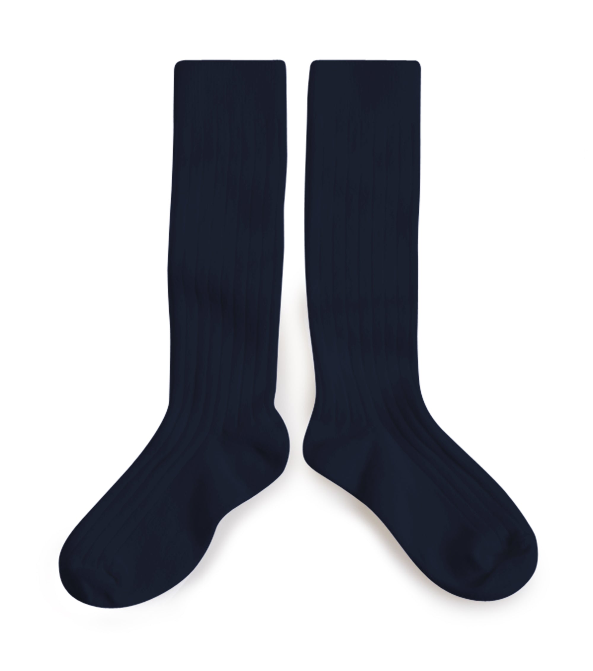 Collegien Ribbed Knee High Socks / Nuit Etoilée *preorder*