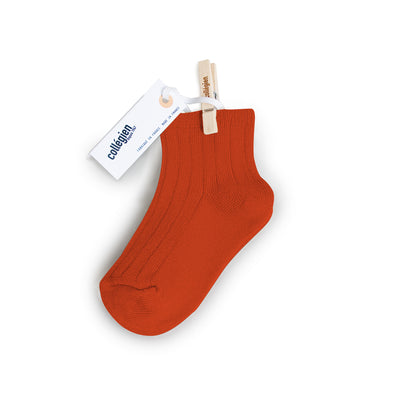 Collegien Ribbed Ankle Socks / Confite