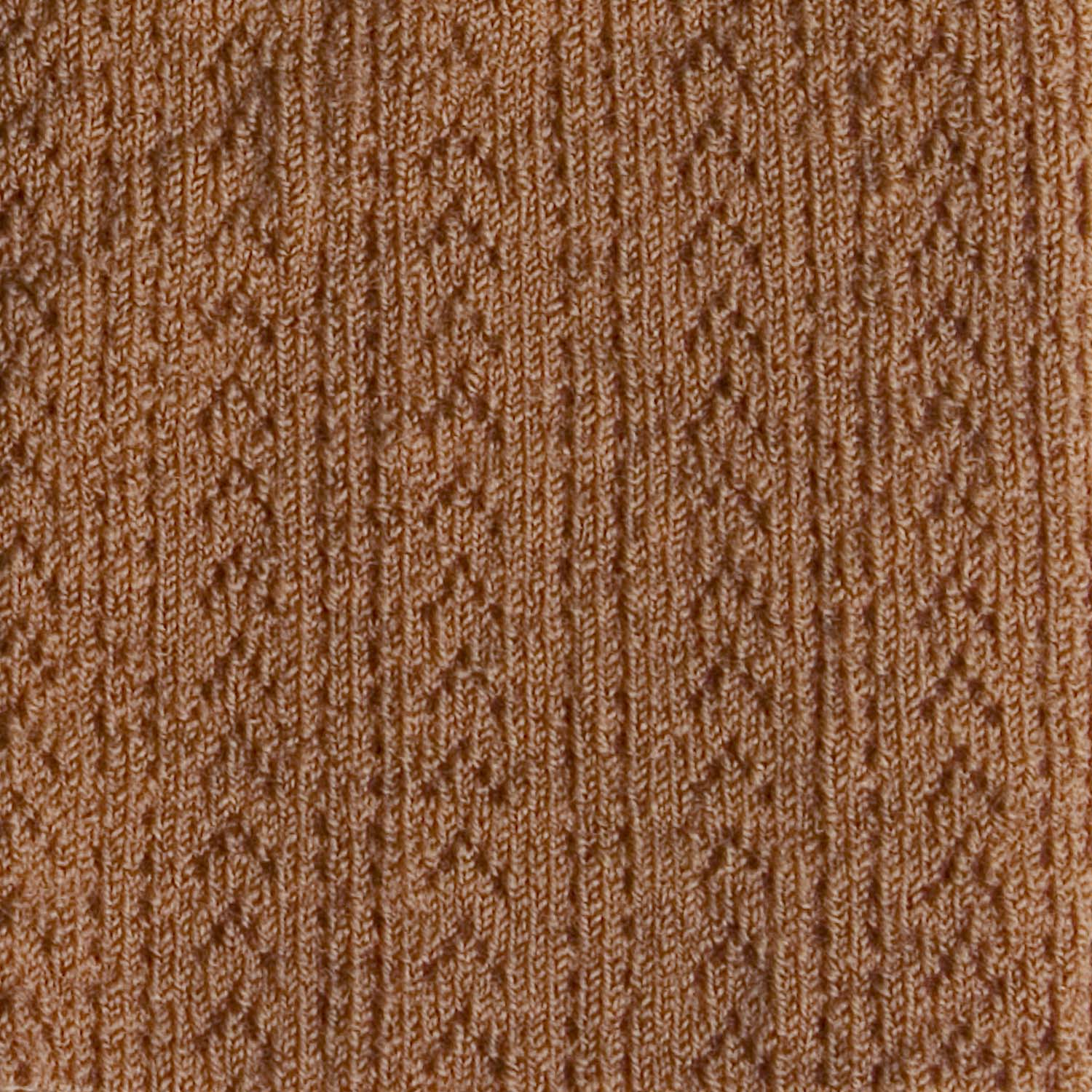 Collegien Pointelle Merino Wool Tights / Caramel Au Beurre *PreOrder*