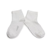 Collegien Antoinette Pointelle Cotton Ankle Socks / Blanc Neige  *preorder*