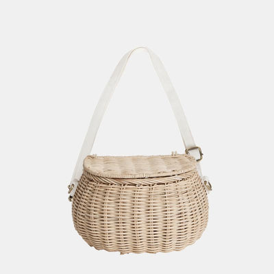 Olli Ella Mini Chari Bag - Straw