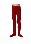 Collegien Ribbed Tights / Rouge Carmin *preorder*