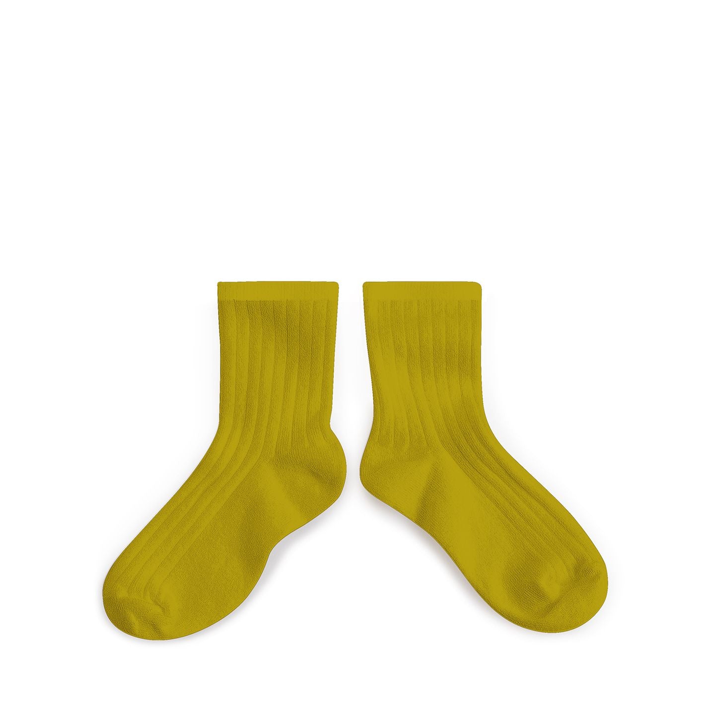 Collegien  Ribbed Ankle Socks - Kiwi Dore *preorder*