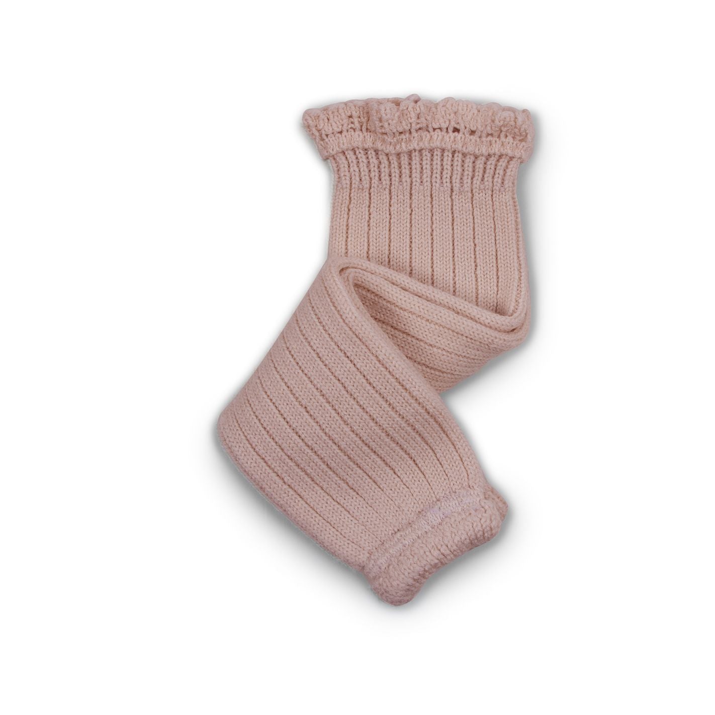 Collegien Merino Wool Leg Warmers w. Lace/ Vieux Rose *PreOrder*