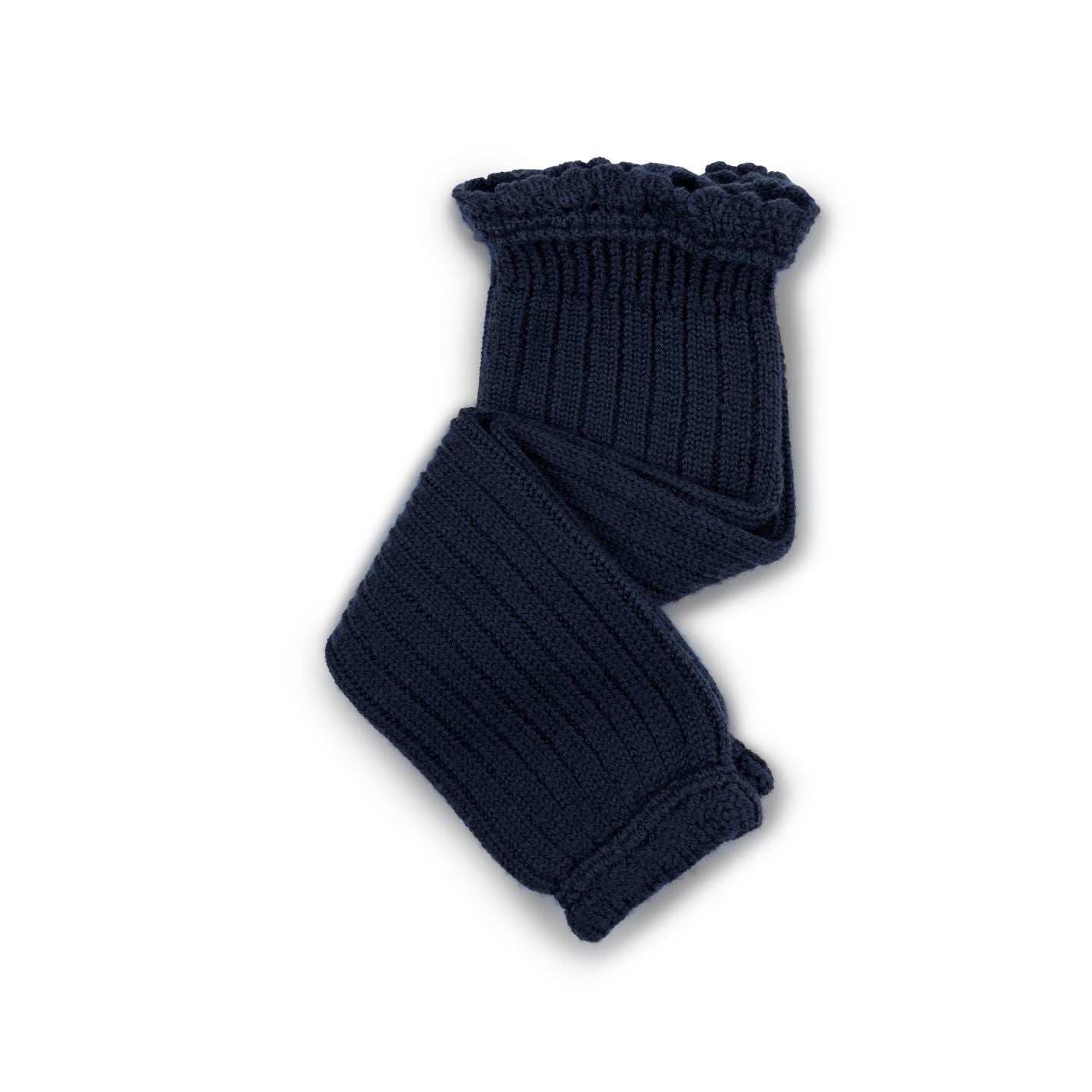Collegien Merino Wool Leg Warmers w. Lace/ Nuit Etoilee *PreOrder*
