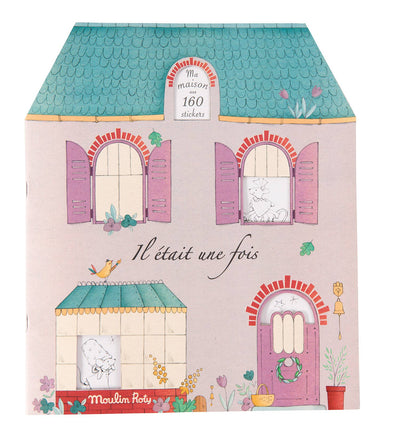 Moulin Roty Box of 6 Coloring Books & Stickers - Once upon a Time