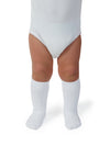 Collegien Ribbed Knee High Socks / Blanc Neige *preorder*